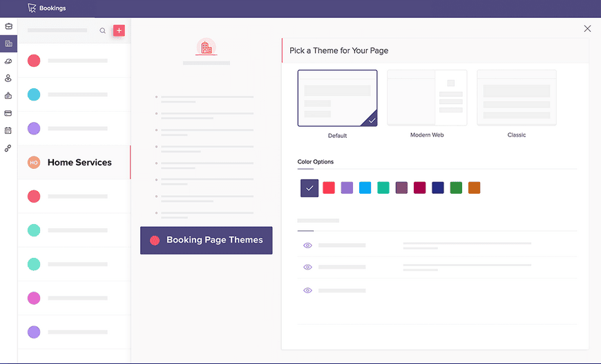 Customise your themes and organise tasks using colour